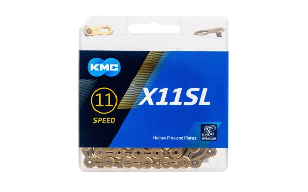Ķēde - KMC X11SL Ti-N Gold