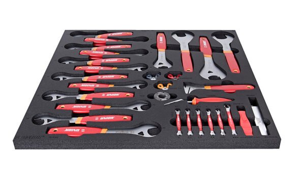 Riteņu būves instrumentu komplekts Unior - Unior SET3-2600AC-US