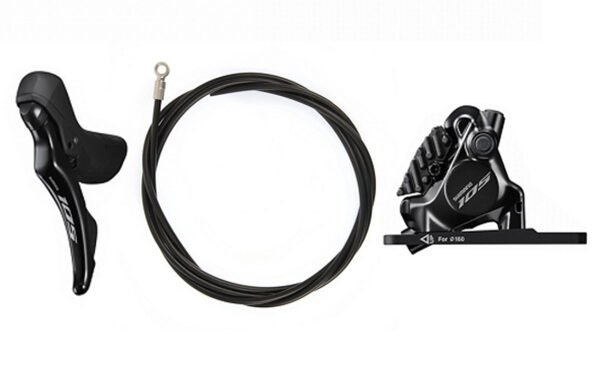 Disku bremžu komplekts pa kreisi - Shimano ST-R7120 (L) BR-7170 (F)