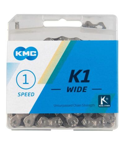 Ķēde - KMC K1 Wide Silver/Black