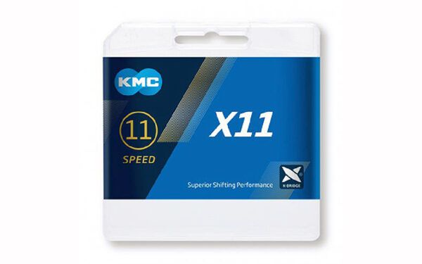 Ķēde - KMC X11 Silver Black