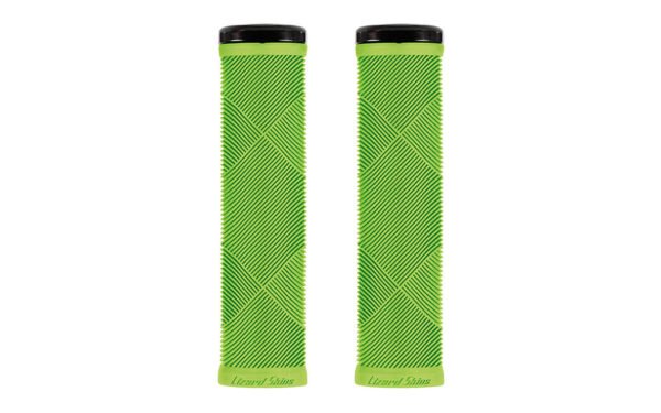 Stūres rokturi - Lizard Skins Strata Single Lock-On Lime Green