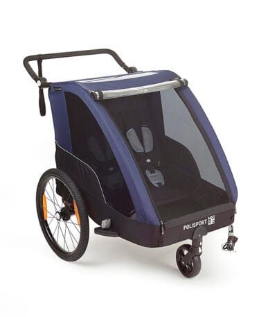 Velosipēdu suņa piekabe - Polisport Trailer