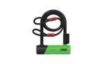 Saslēgs - ABUS Ultra Mini 410K/150HB140 Green + SH + Cobra 10/120