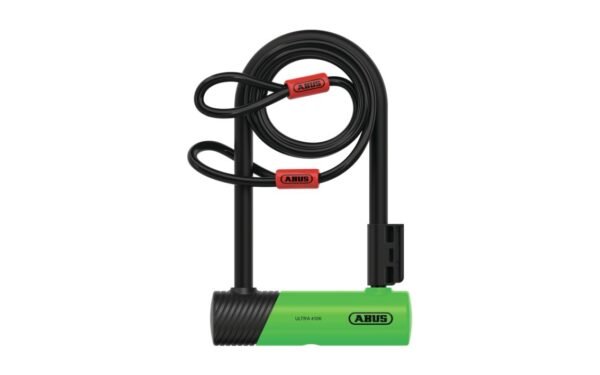 Saslēgs - ABUS Ultra Mini 410K/150HB180 Green + SH + Cobra 10/120
