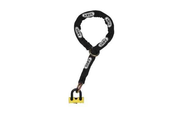 Saslēgs - ABUS Granit Power XS 67/105HB50 Yellow + 12KS120 Black Loop