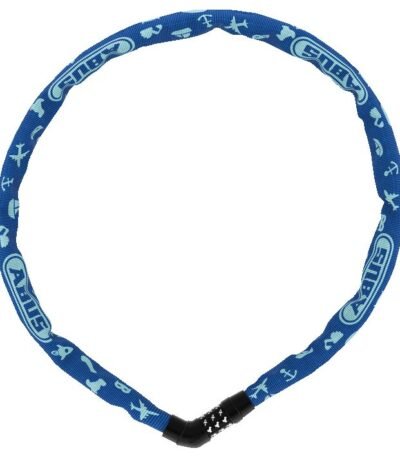 Saslēgs - ABUS Steel-O-Chain 4804C/75 Blue Symbols