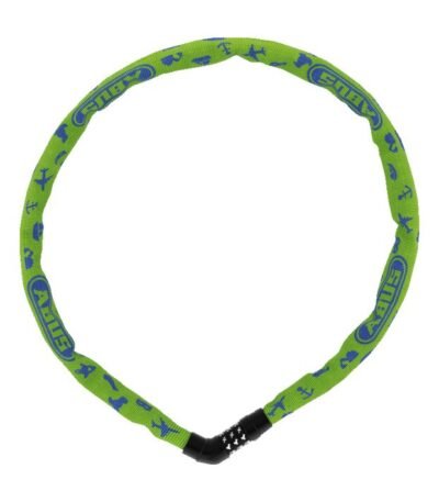 Saslēgs - ABUS Steel-O-Chain 4804C/75 Lime Symbols