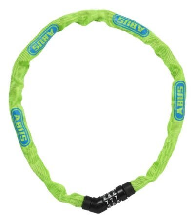 Saslēgs - ABUS Steel-O-Chain 4804C/75 Lime