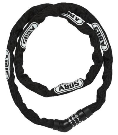 Saslēgs - ABUS Steel-O-Chain 4804C/110 Black