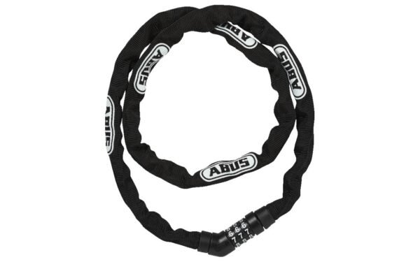 Saslēgs - ABUS Steel-O-Chain 4804C/110 Black