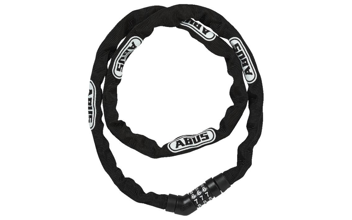 Saslēgs - ABUS Steel-O-Chain 4804C/110 Black Saslēgs - ABUS Steel-O-Chain 4804C/110 Black