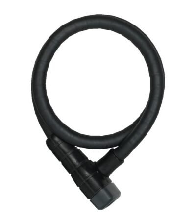 Saslēgs - ABUS Microflex 6615K/85/15 Black + SCLL