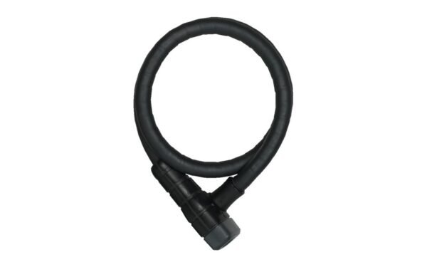 Saslēgs - ABUS Microflex 6615K/85/15 Black + SCLL