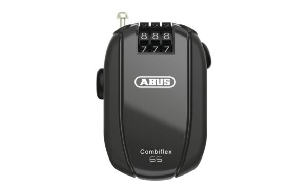 Saslēgs - ABUS Combiflex StopOver 65 Black