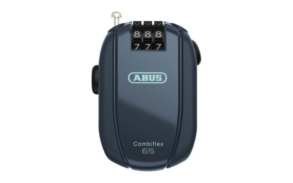 Saslēgs - ABUS Combiflex StopOver 65 Midnight Blue