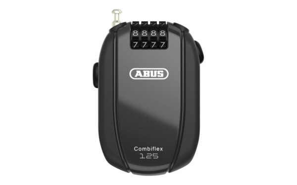 Saslēgs - ABUS Combiflex Trip 125 Black