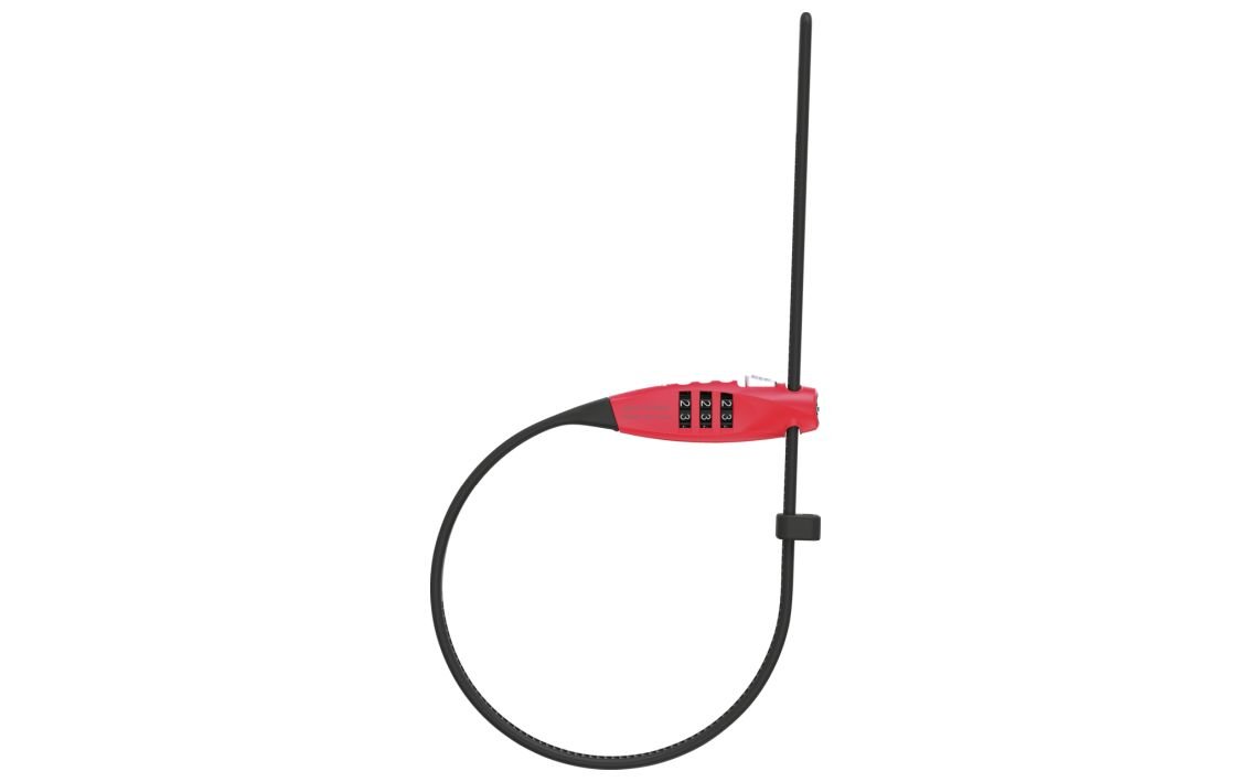 Saslēgs - ABUS Combiflex TravelGuard Red Saslēgs - ABUS Combiflex TravelGuard Red