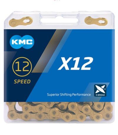Ķēde - KMC X12 Ti-N Gold