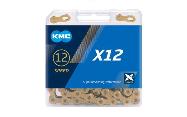 Ķēde - KMC X12 Ti-N Gold