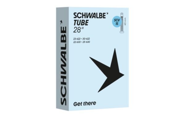 Velosipēda kamera - Schwalbe 700 x 23/30C SCV15 Clik 40 mm