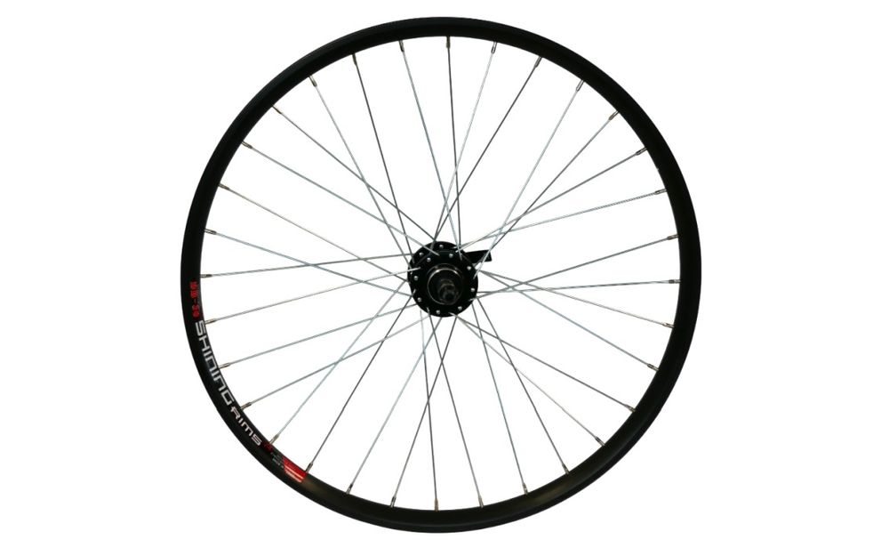 Aizmugurējais ritenis - Shining 24" DB-30 QR 6-Bolt MF
