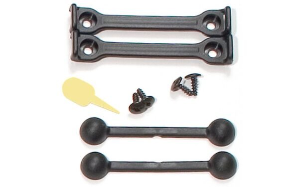 Ārējo kabatu stiprinājuma komplekts - Ortlieb Outer-Pocket Black