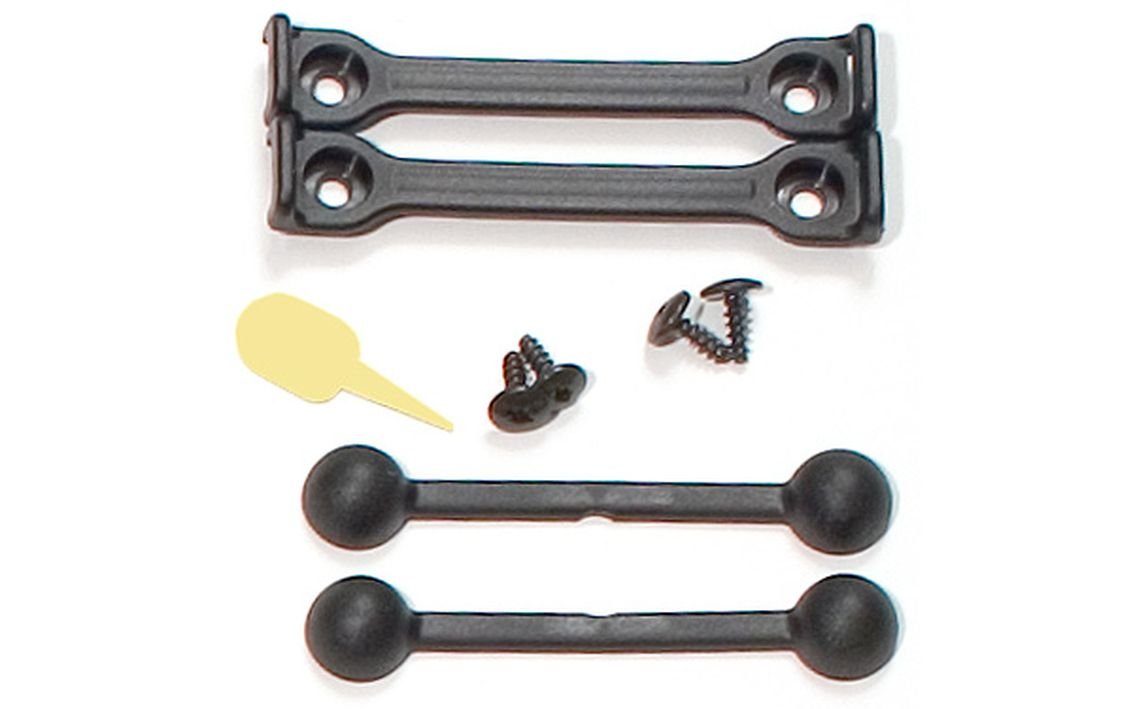 E150 Ārējo kabatu stiprinājuma komplekts - Ortlieb Outer-Pocket Black