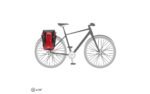 Pair of Bags - Ortlieb Bike-Packer Classic Red - Black - Image 5