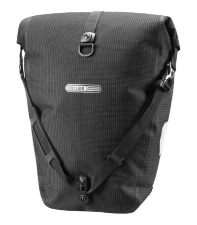 Somiņa - Ortlieb Back-Roller High-Vis Black Reflective