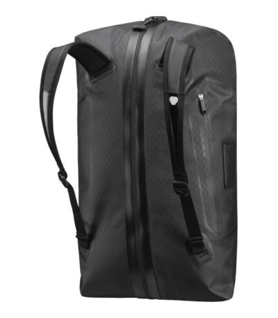 Somiņa - Ortlieb Duffle Metrosphere Black Embossed
