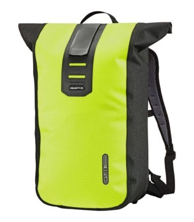 Mugursoma - Ortlieb Velocity High-Vis Neon Yellow - Black Reflective