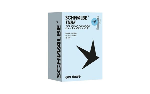 Велосипедная камера - Schwalbe 27.5/28/29 x 1.60/2.40 SCV19 Clik 40 mm
