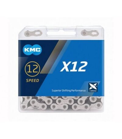 Ķēde - KMC X12 Silver Black