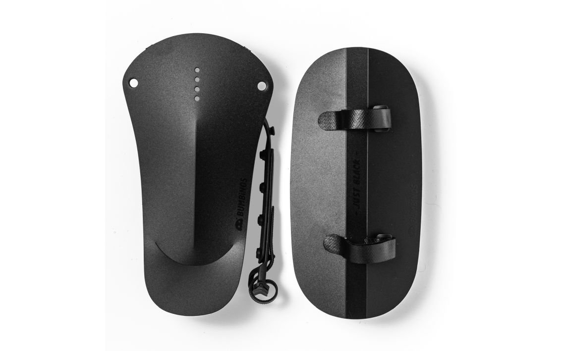 Dubļusargu komplekts - Ass Savers Bumbinos Splash Pack Just Black 14-16"