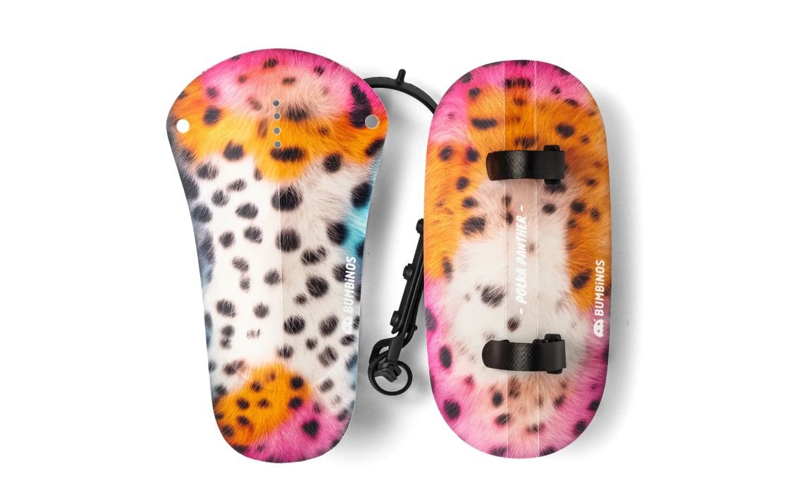 Dubļusargu komplekts - Ass Savers Bumbinos Spash Pack Polka Panther 14-16"