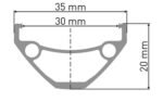Velg - DT Swiss 29" E 593 - Pilt 2