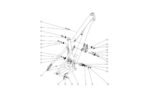 Rear suspension linkage set - Corratec Revolution iLink