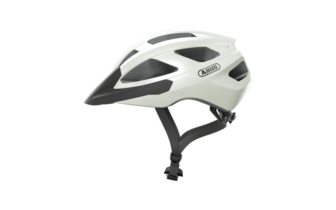Velosipēdista ķivere - ABUS Macator Pearl White