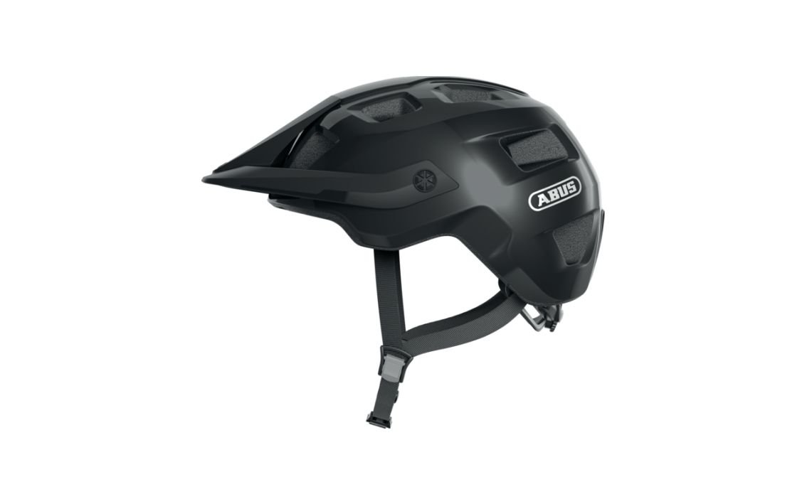 Velosipēdista ķivere - ABUS MoTrip Shiny Black