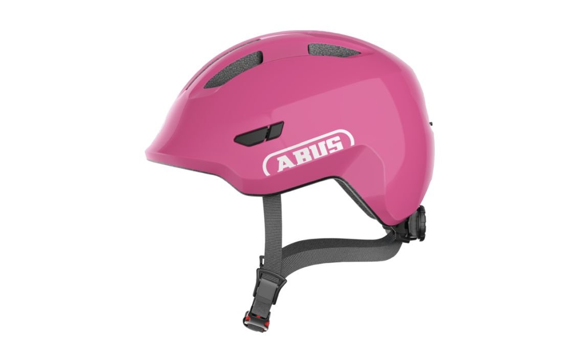 Velosipēdista ķivere - ABUS SMILEY 3.0 Shiny Pink
