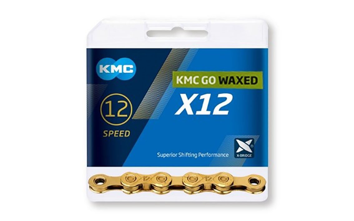 Ķēde - KMC X12 Ti-N Gold Waxed