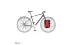 Пара сумок - Ortlieb Sport-Packer Black - Red — изображение 6