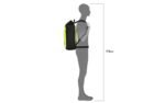 Ortlieb Velocity High-Vis Neon Yellow - Black Reflective -reppu - Ortlieb Velocity High-Vis Neon Yellow - Black Reflective - Image 6