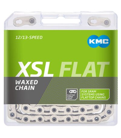 Ķēde - KMC X FLAT SL Silver Waxed