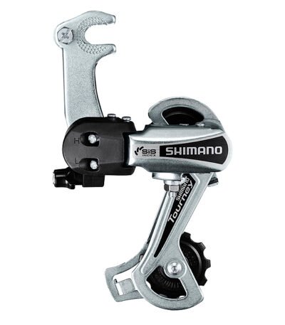 Aizmugurējais pārslēdzējs - Shimano RD-TY21-B Tourney Silver